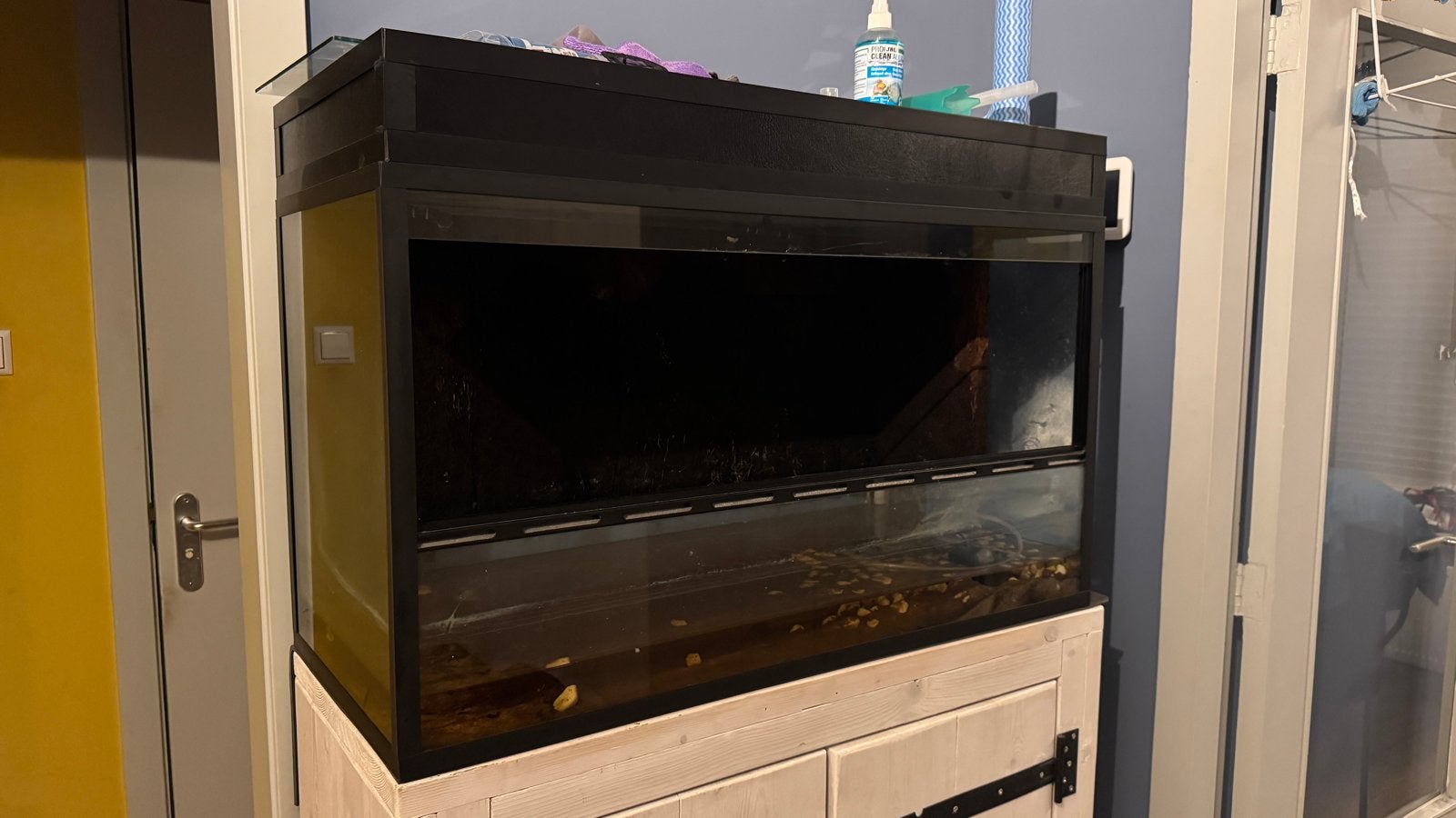 Paladarium/terrarium bak, Ophalen, Zo goed als nieuw, Terrarium of Paludarium