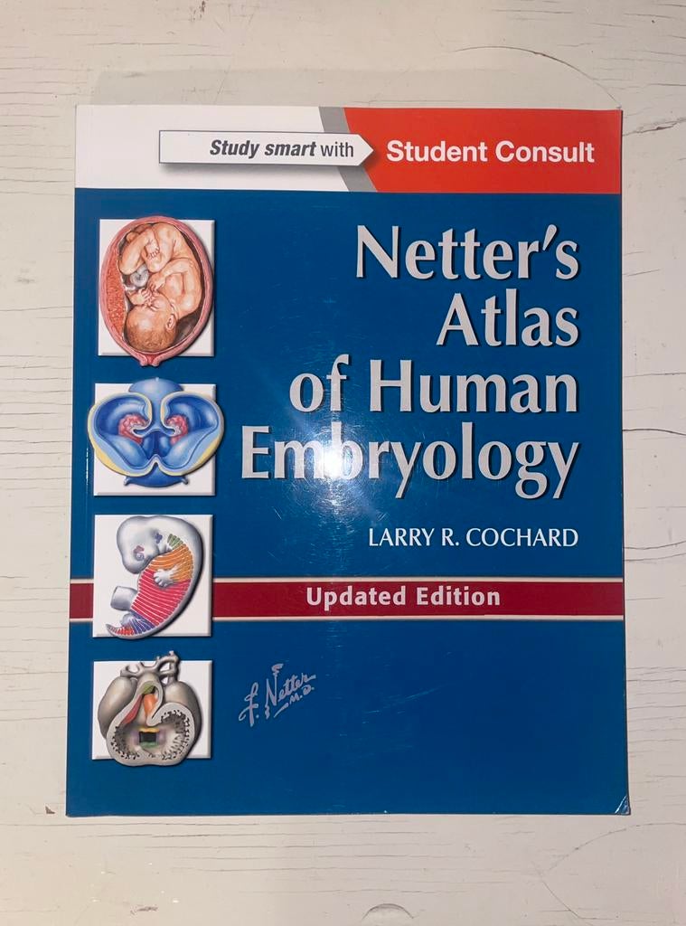 Netter’s Atlas of Human Embryology, Boeken, Ophalen of Verzenden, Zo goed als nieuw