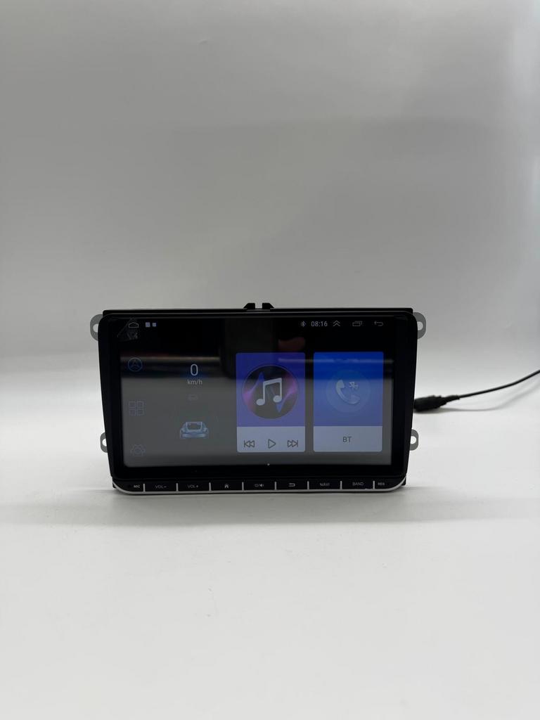 9 inch Android Multimedia Autoradio voor VW, Seat, Skoda, Ophalen of Verzenden, Zo goed als nieuw