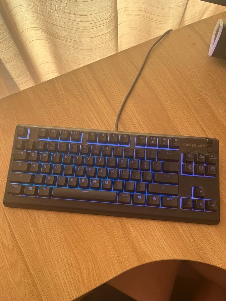 SteelSeries Gaming Toetsenbord, Muis & Muismat, Ophalen, Gaming toetsenbord, Zo goed als nieuw, Qwerty