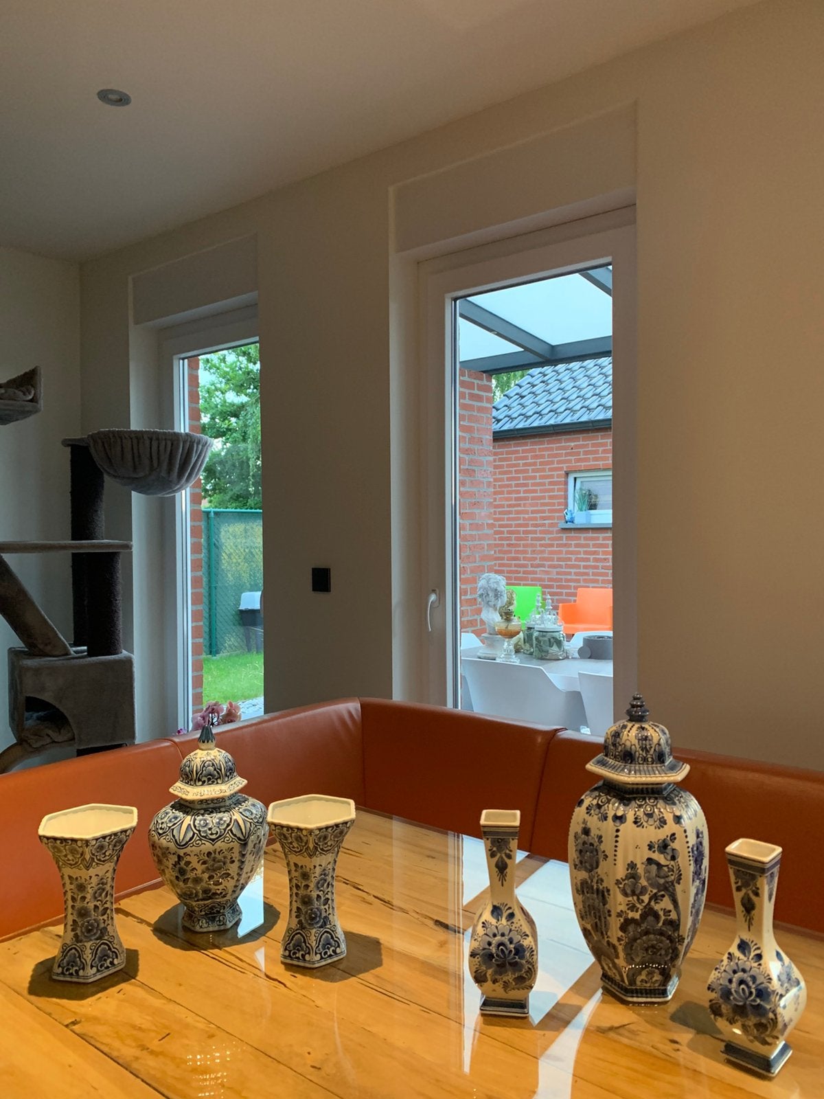 Delft setten, Antiek en Kunst, Ophalen of Verzenden