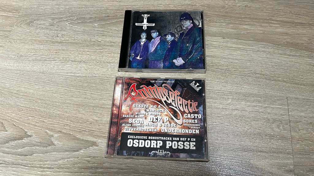 Osdorp Posse CD's: Vlijmscherp, Rampselectie, Ophalen of Verzenden