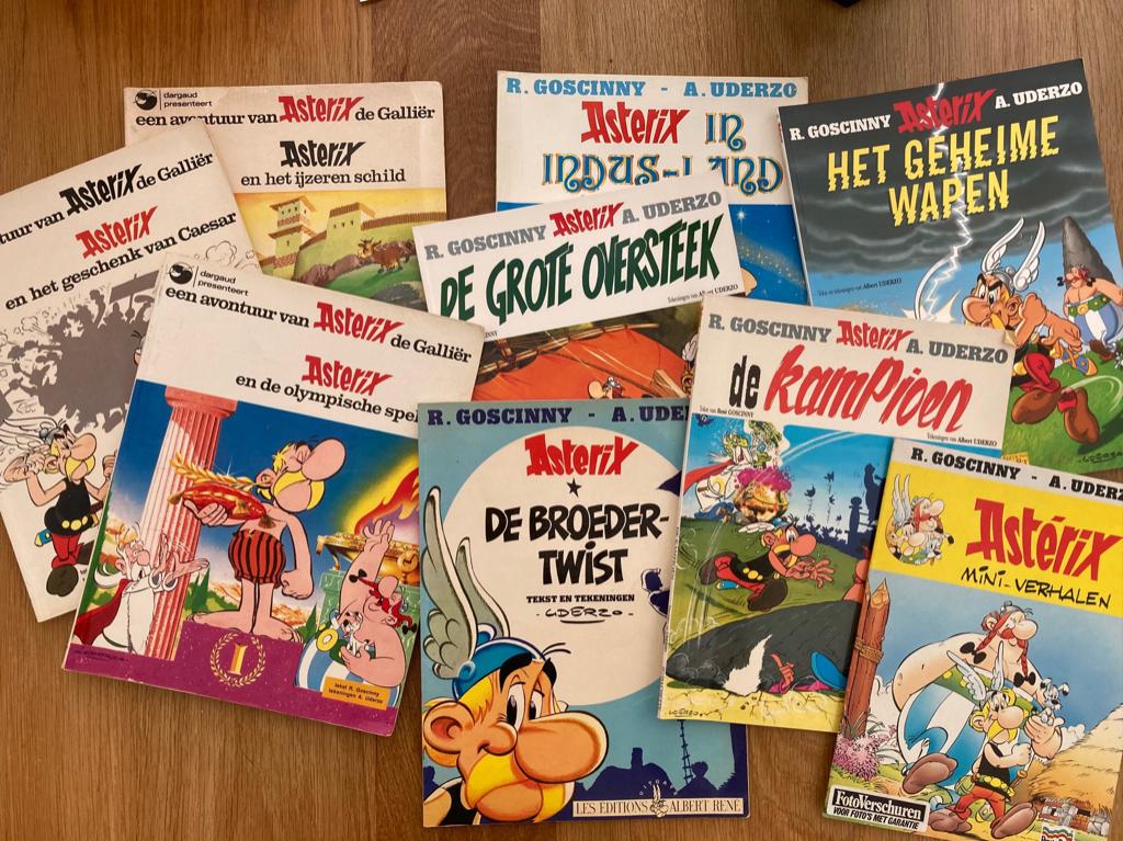 Grote collectie stripboeken, Meerdere stripboeken, Ophalen of Verzenden, Gelezen, Verschillende auteurs
