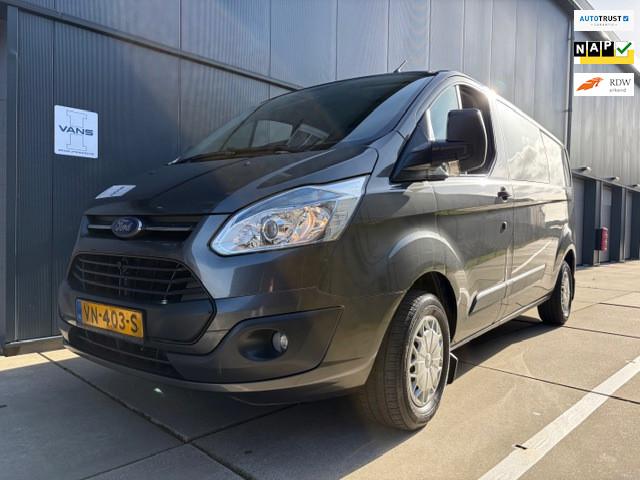 Ford Transit Custom 290 2.2 TDCI L2H1 Trend DC 5 persoons, Voorwielaandrijving, Euro 5, Gebruikt, Zwart