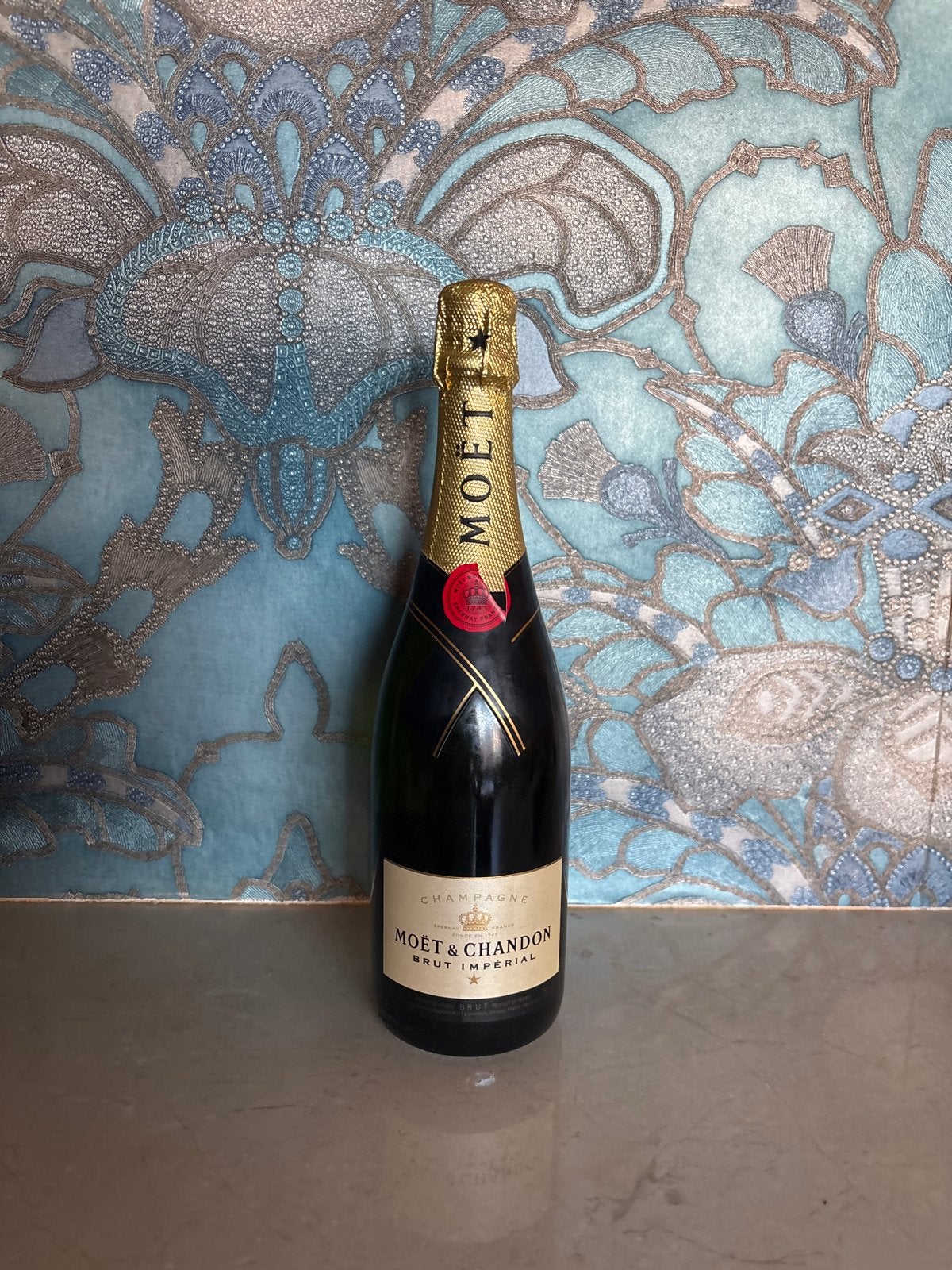 Ongeopende Moët & Chandon Brut Impérial Champagne, Ophalen of Verzenden, Gebruikt, Frankrijk, Champagne