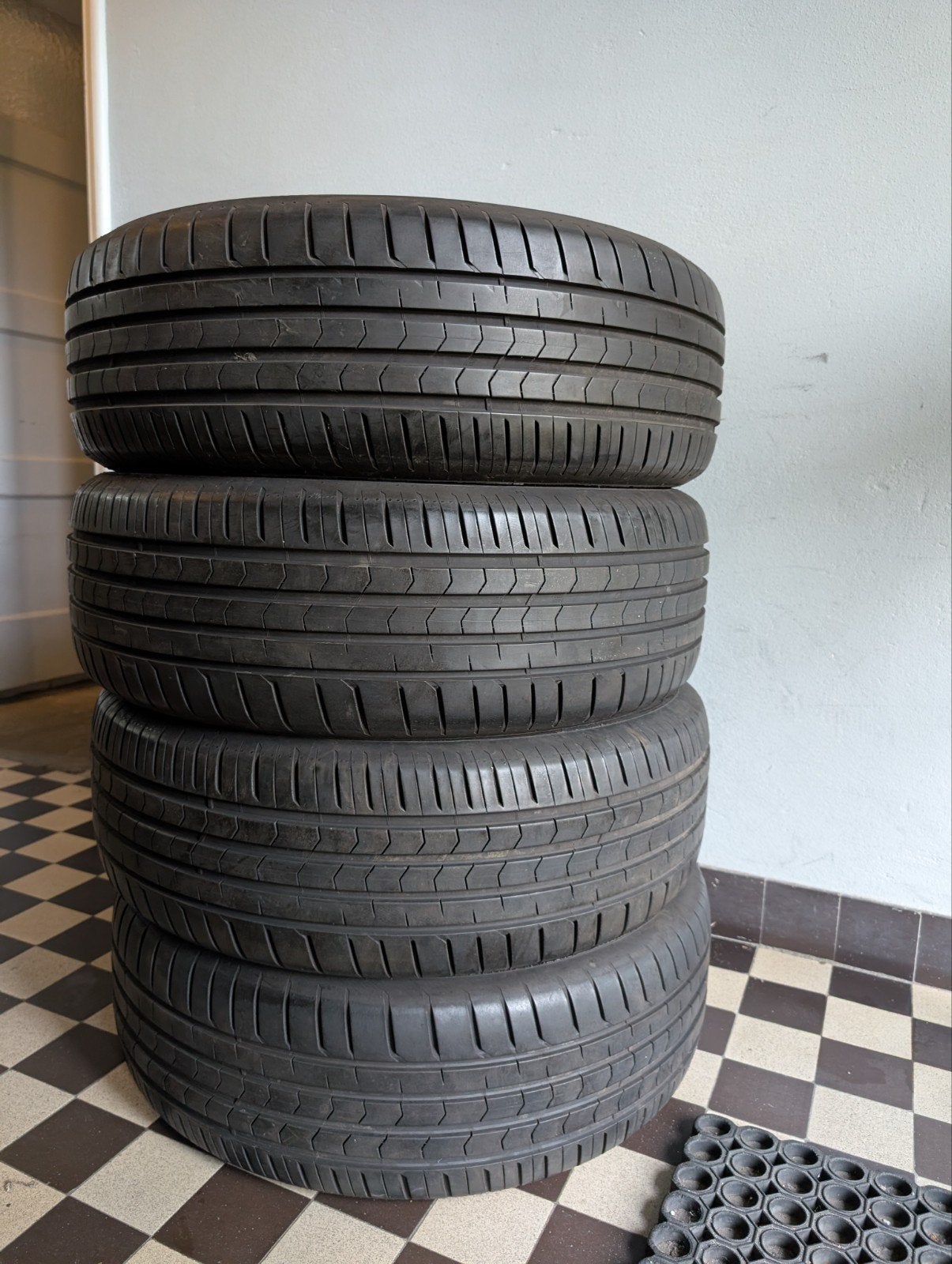 4x Vredestein Ultrac Satin 225/60R18 6,3mm profiel, Auto-onderdelen, Ophalen, 18 inch, Gebruikt, Band(en)