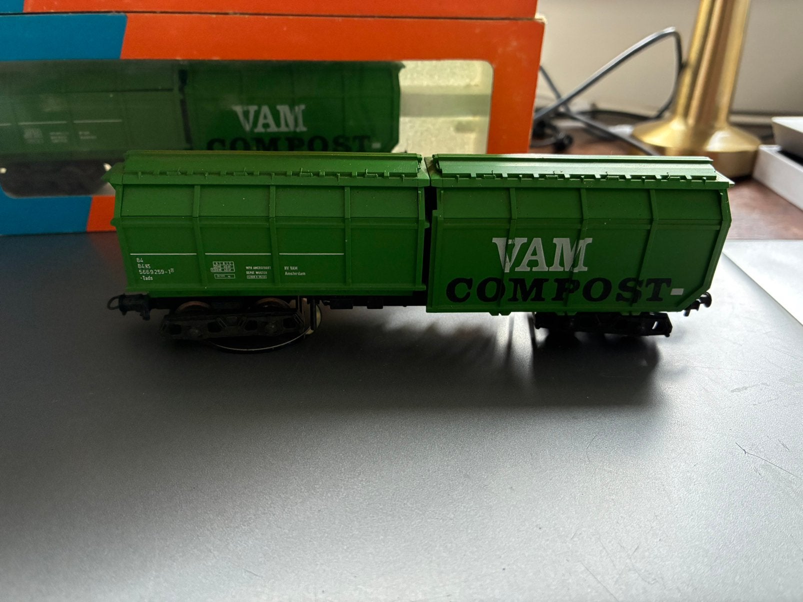 Roco vam compost, Gelijkstroom, Wagon, Zo goed als nieuw, Ophalen