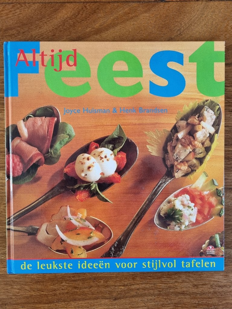 Kookboek Altijd Feest - Joyce Huisman - NIEUW - hard cover, Nieuw, Europa, Joyce Huisman, Tapas, Hapjes en Dim Sum