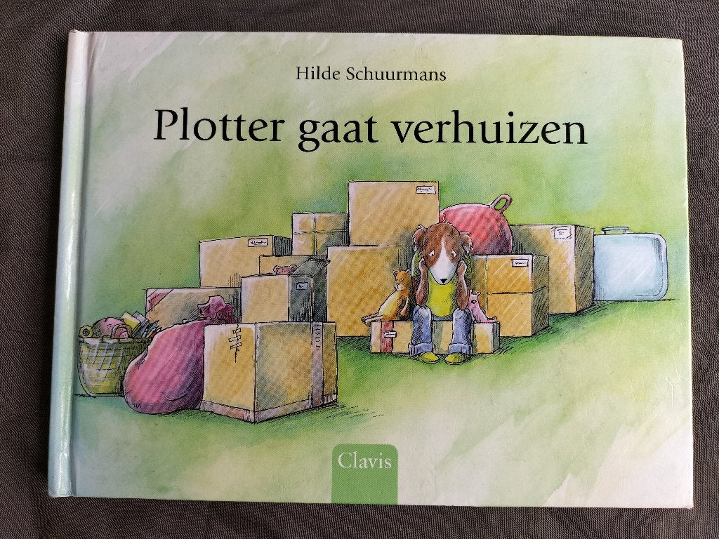 Hilde Schuurmans - Plotter gaat verhuizen, Fictie algemeen, Jongen of Meisje, Ophalen of Verzenden, Zo goed als nieuw
