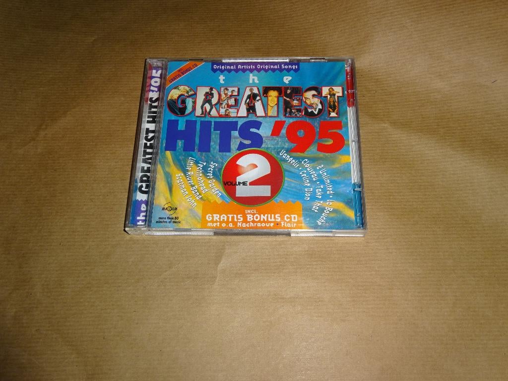 2 CD The Greatest Hits 95 volume 2, Cd's en Dvd's, Cd's | Verzamelalbums, Gebruikt, Pop, Ophalen of Verzenden