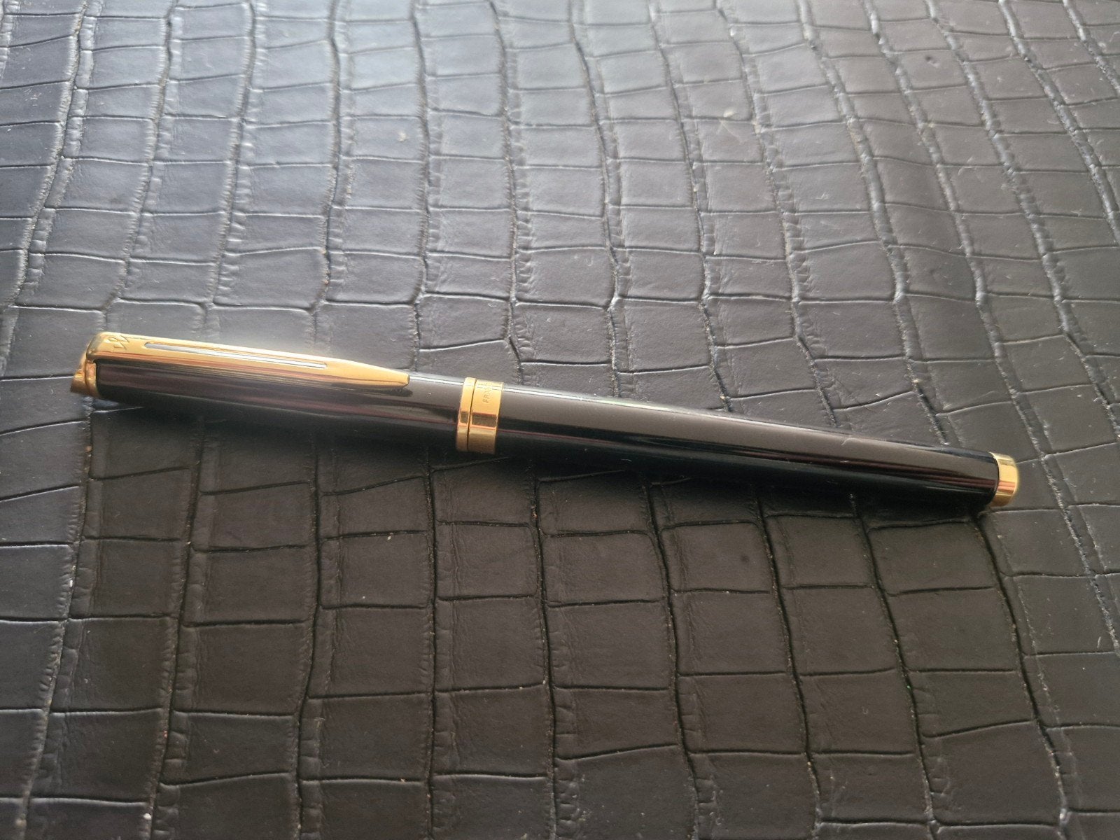 Waterman vulpen vul pen fountain met initialen, Verzamelen, Pennenverzamelingen, Ophalen, Zo goed als nieuw, Vulpen, Waterman