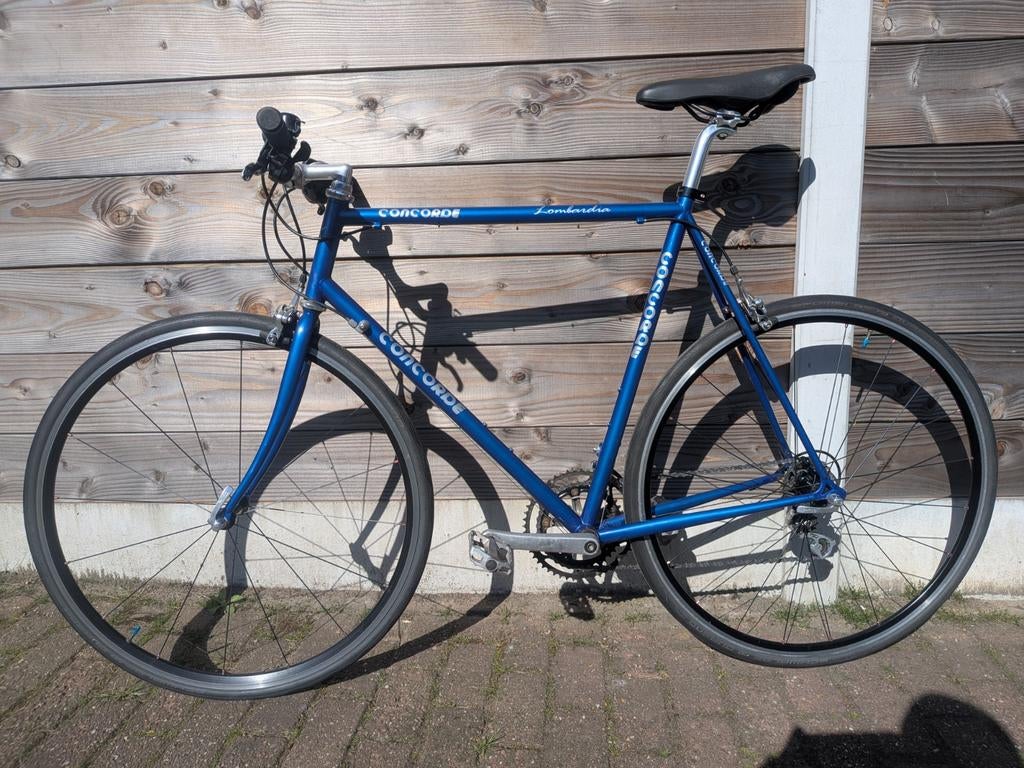 Concorde Lombardia 62cm blauw, 28 inch, Gebruikt, Staal, 61 tot 65 cm