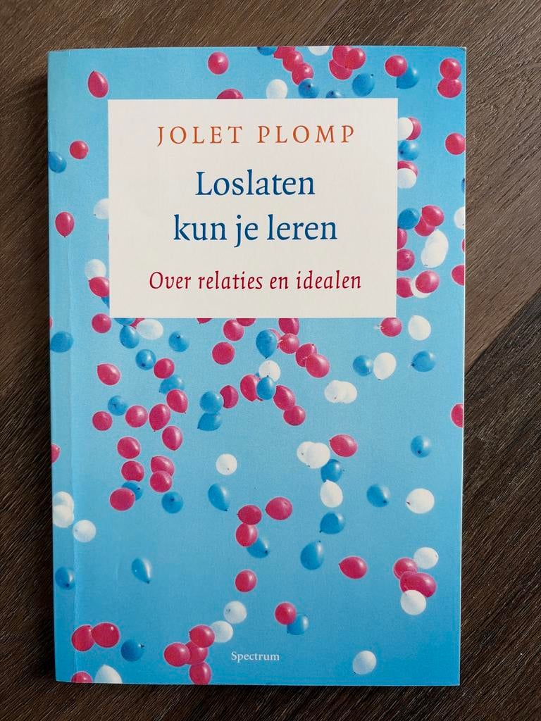 Loslaten kun je leren - J. Plomp (Over relaties en idealen), Boeken, Ophalen of Verzenden, Gelezen, Nederland