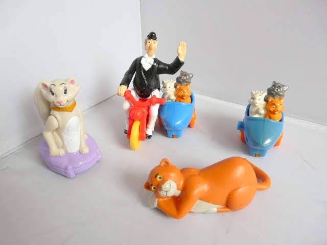 McDonalds 1994 # The Aristocats, Verzamelen, Disney, Ophalen of Verzenden, Overige figuren, Zo goed als nieuw, Beeldje of Figuurtje