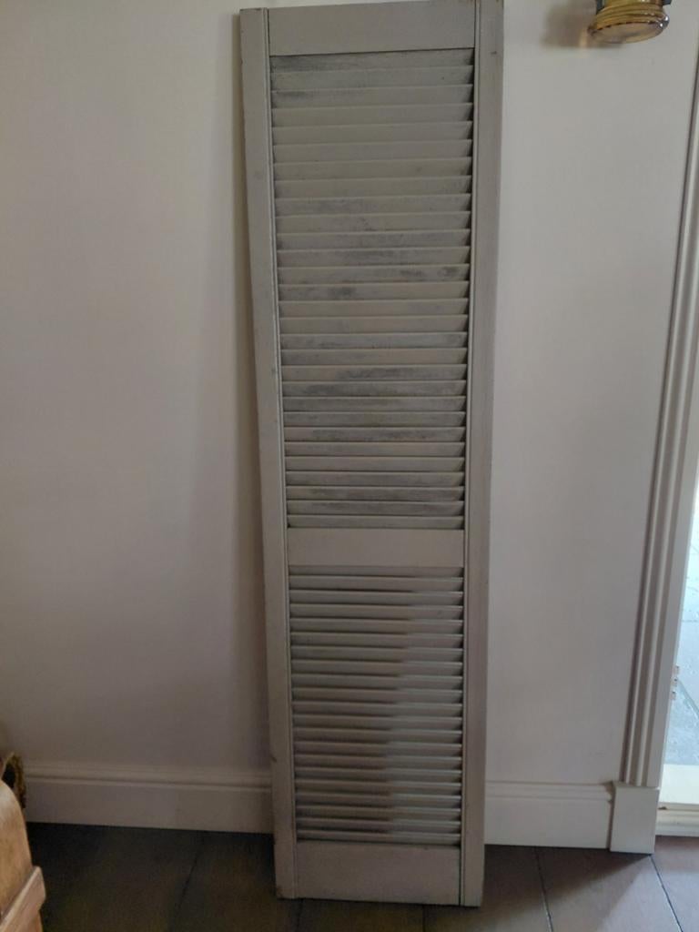 Decoratief luik, kamerluik, maat 161x 41x2,5, Ophalen, Rechthoekig, Hout