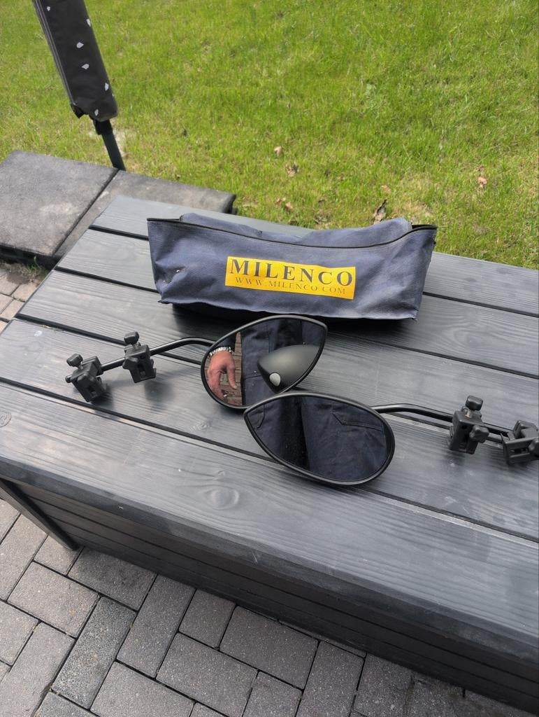 Milenco caravan spiegels - perfect voor uw caravan, Ophalen, Gebruikt