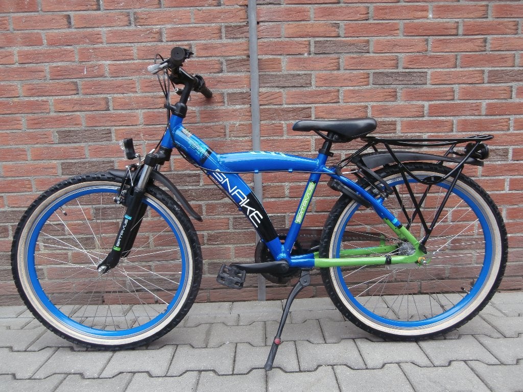 Zeer mooie Batavus Snake 24 inch. blauw-groen, Fietsen en Brommers, Fietsen | Jongens, Ophalen, Terugtraprem, 24 inch, Versnellingen
