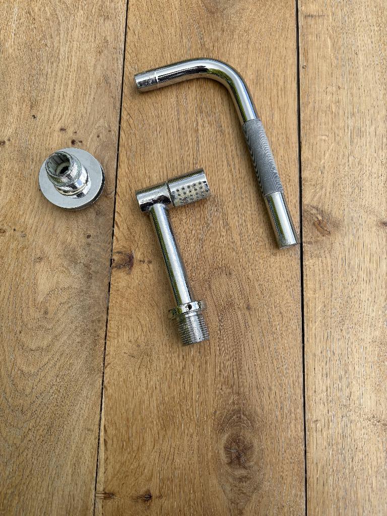 Vola muur douche - hand douche, Ophalen of Verzenden, Gebruikt, Douche