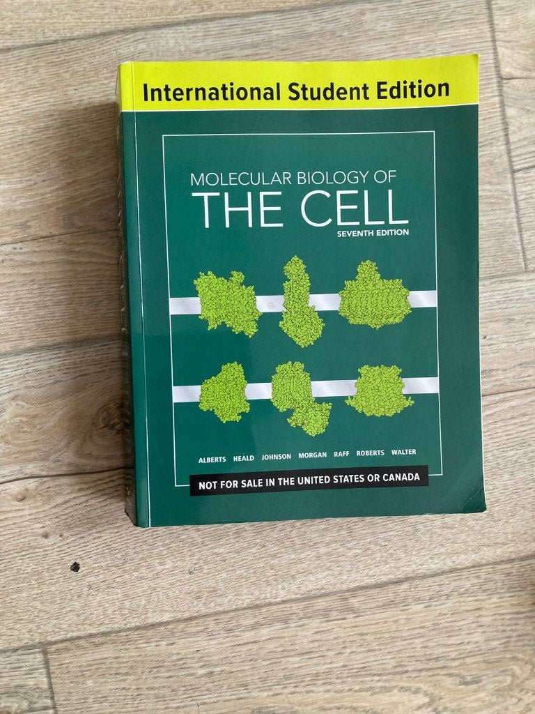 BME, biomedical engineering rug boek: Molucular biology Q1, Ophalen of Verzenden, Bruce Alberts, Beta, WO
