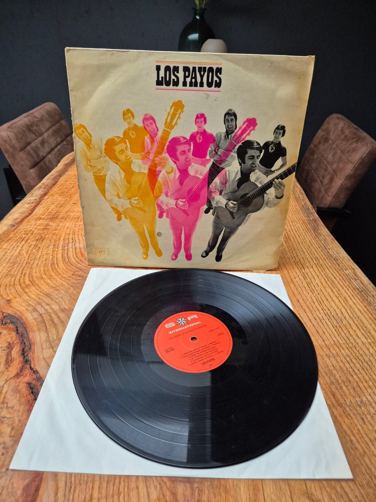 Los Payos LP - Spaanse Pop uit 1970, LP, Gebruikt, Pop, Ophalen of Verzenden