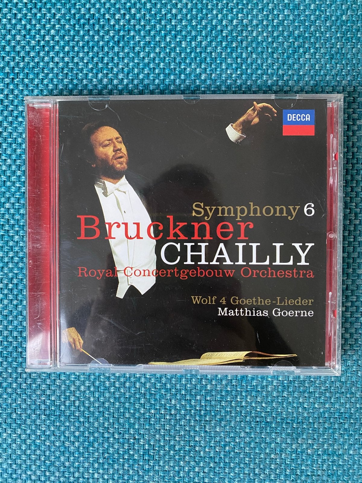 Bruckner Symfonie 6 - Chailly, Royal Concertgebouw Orkest, Ophalen of Verzenden, Romantiek, Gebruikt, Orkest of Ballet