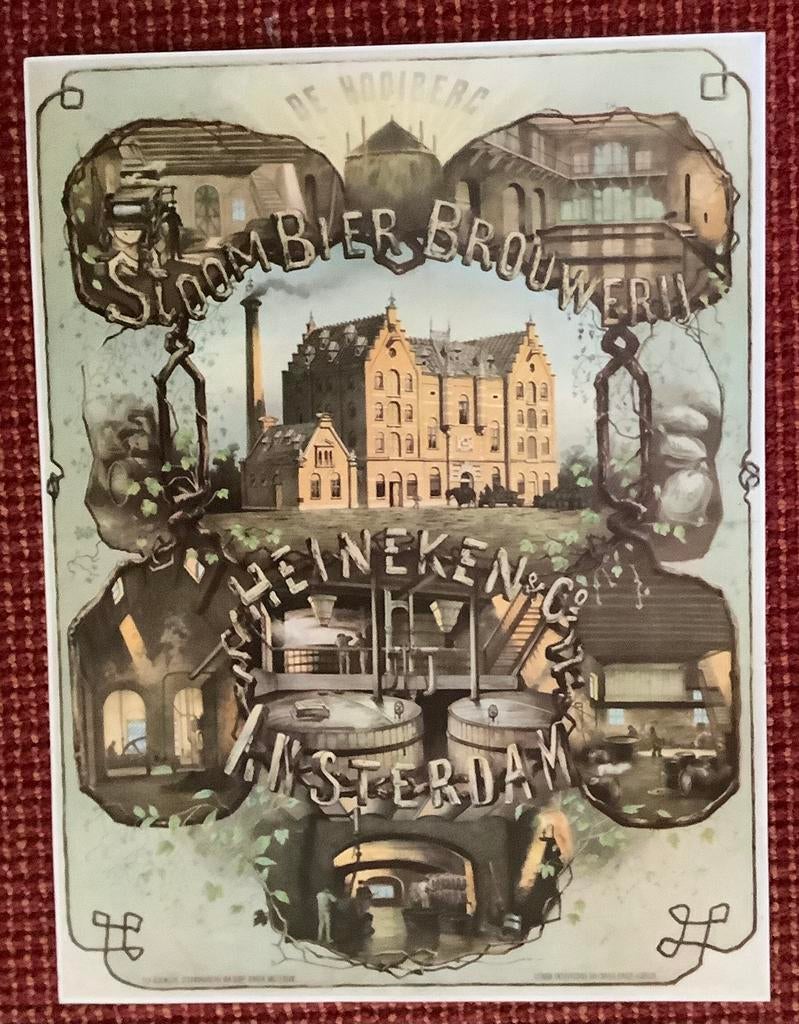 Heineken poster, Verzamelen, Ophalen of Verzenden