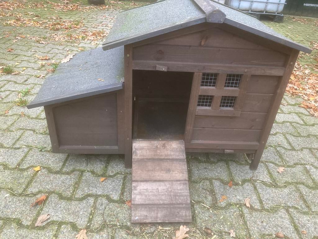 Buitenhok kippen, konijnen, cavia’s, Ophalen of Verzenden, Gebruikt, Kippenhok of Kippenren