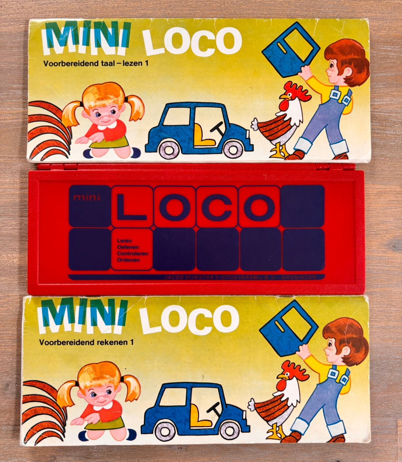 Mini LOCO met 2 boekjes., Kinderen en Baby's, Speelgoed | Educatief en Creatief, Ophalen, Gebruikt, Taal en Lezen