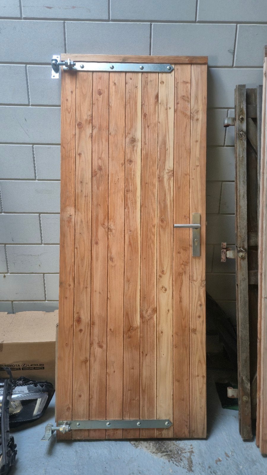 3x tuindeur/schutting deur/buitendeur, Nieuw, Ophalen of Verzenden, Draaipoort, 150 tot 200 cm