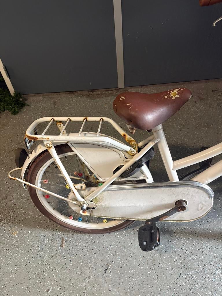 Kinderen fiets, Ophalen of Verzenden, Gebruikt, 18 inch, Handrem