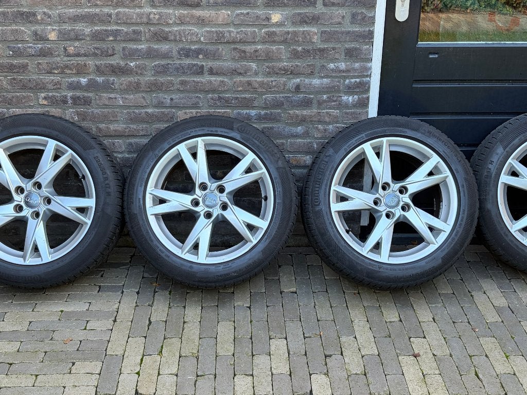 Audi A4 B9 velgen 17 inch, Ophalen, Gebruikt, Velg(en), 17 inch