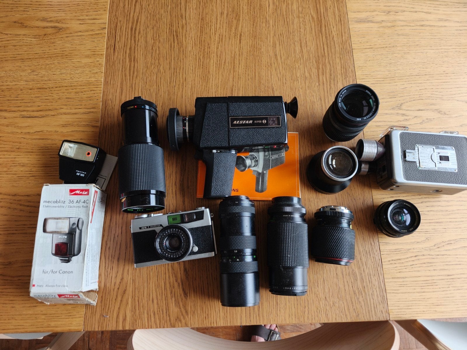 Doosje fotografie spullen, Ophalen of Verzenden, Compact, Kodak