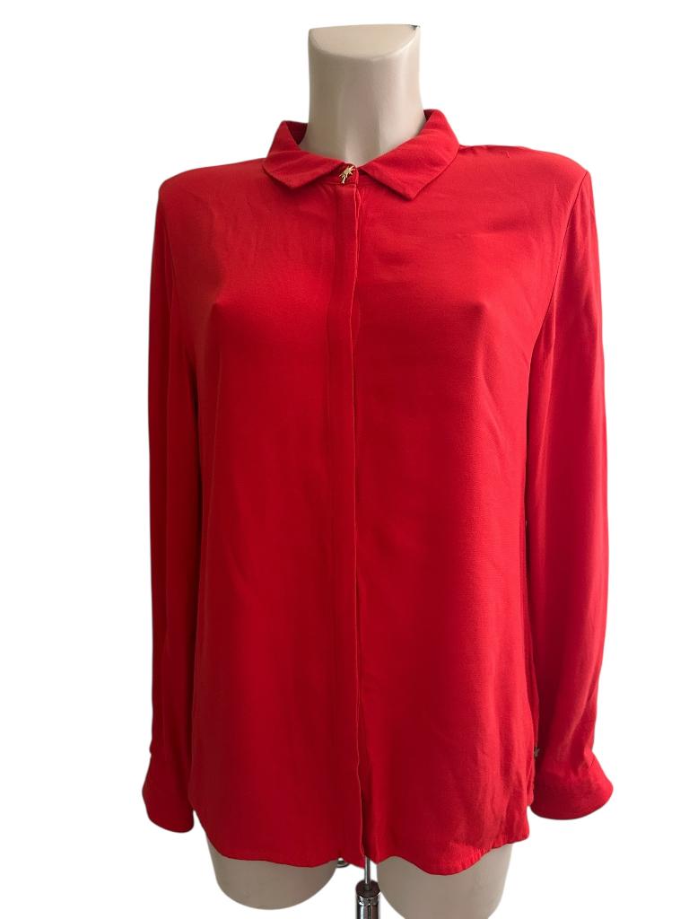 Fabienne Chapot blouse M, Maat 38/40 (M), Ophalen of Verzenden, Zo goed als nieuw, Rood