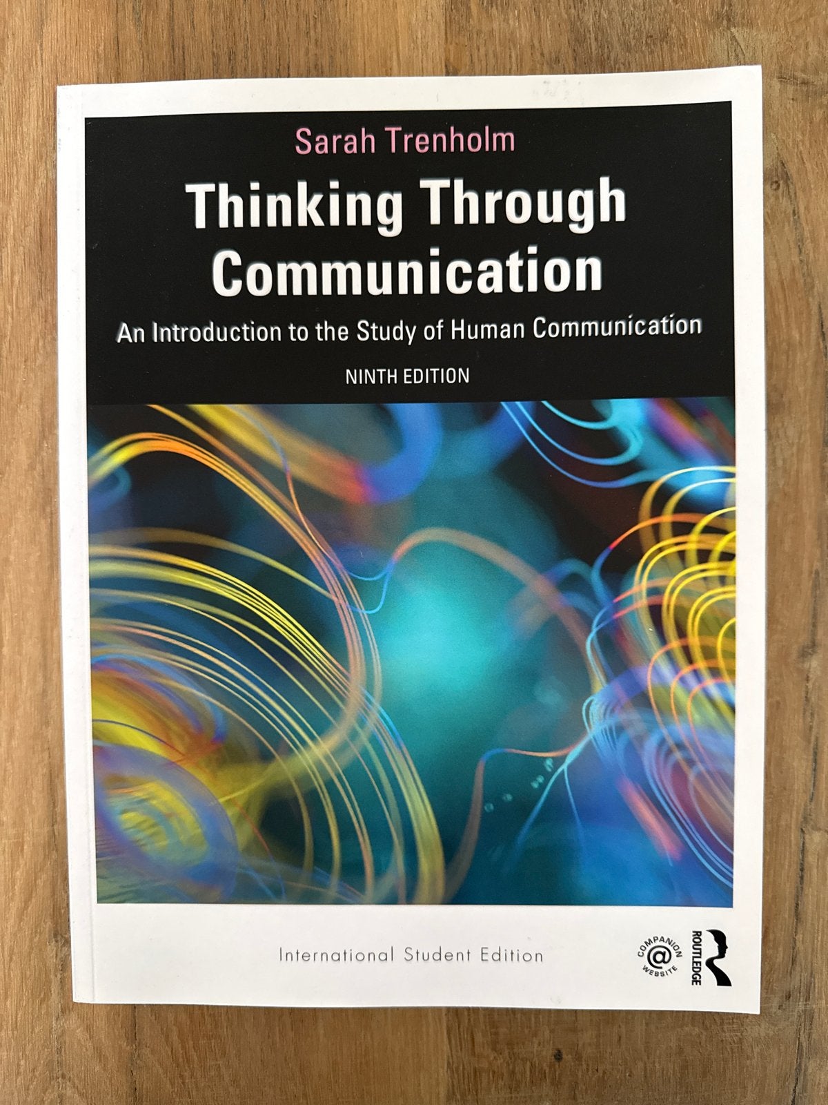 Thinking Through Communication - Sarah Trenholm (9e editie), Ophalen of Verzenden, Gamma, Nieuw, HBO