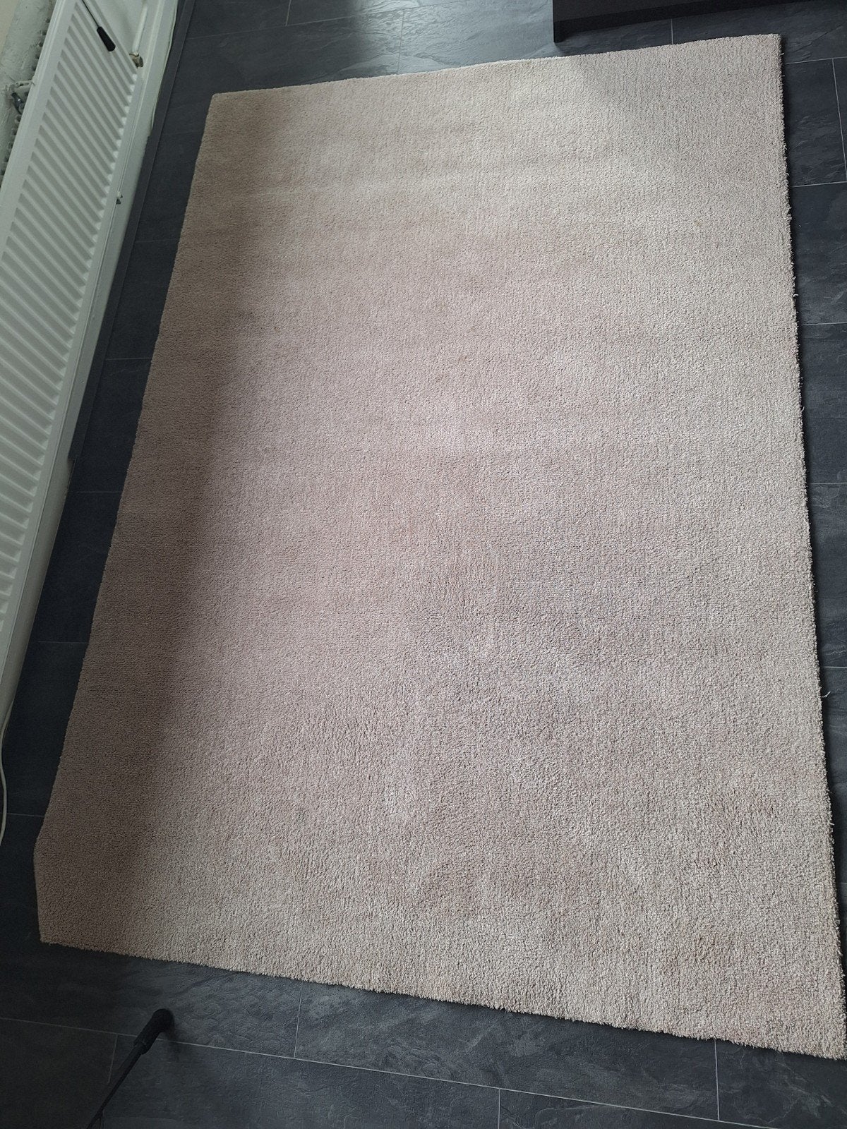IKEA KNARDRUP vloerkleed oud roze 133x195 cm, Huis en Inrichting, Ophalen, Gebruikt, 100 tot 150 cm, Roze