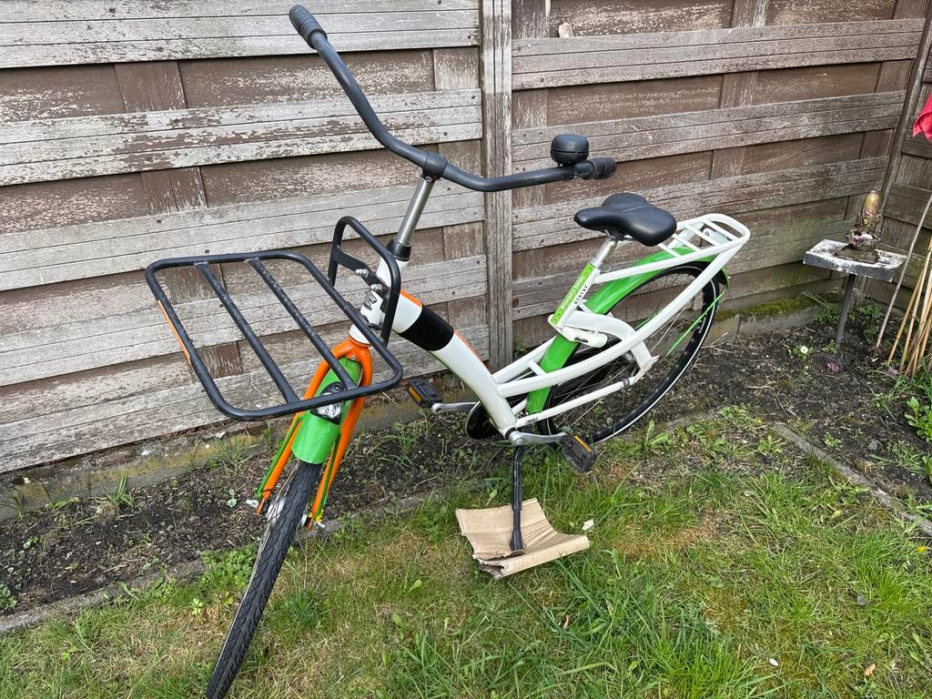 Union Transportfiets met voordrager - Gebruikt, Fietsen en Brommers, Fietsen | Heren | Herenfietsen, Overige merken, Gebruikt