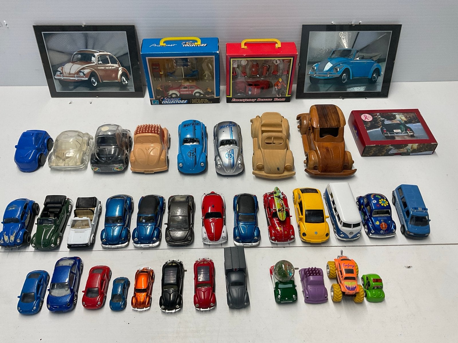 38 VW speelgoedmodellen en verzamelobjecten, Ophalen of Verzenden, Gebruikt, Auto