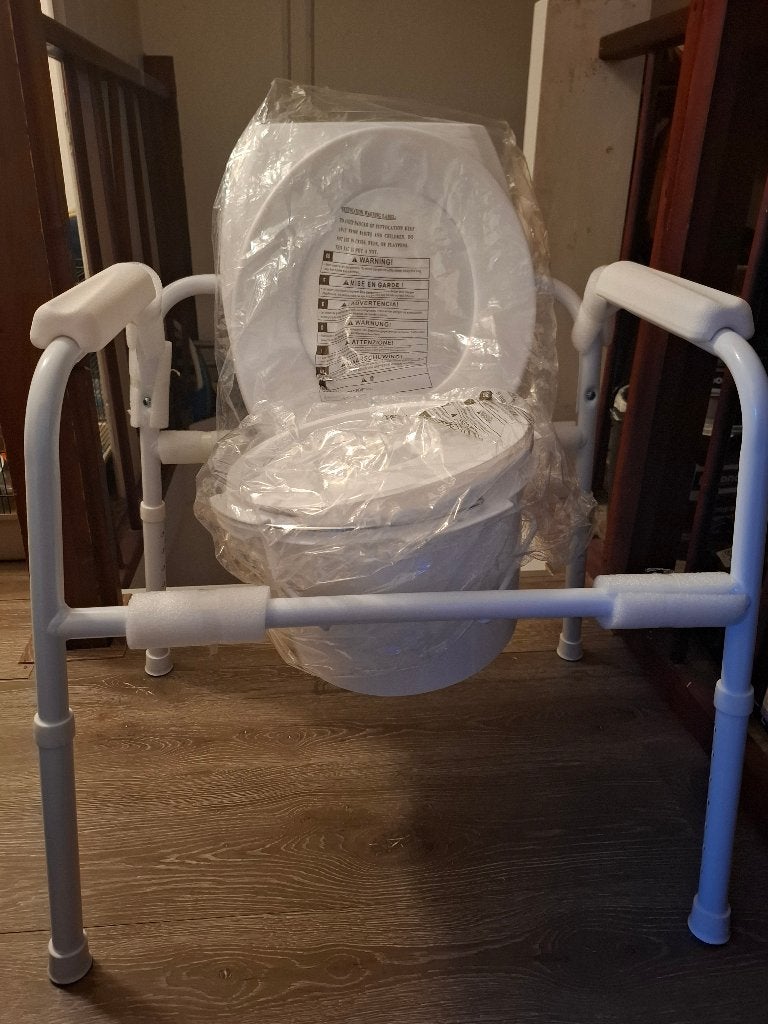 Nieuw: Toiletstoel, toiletverhoger en toiletsteun 3-in-1, Diversen, Ophalen, Nieuw