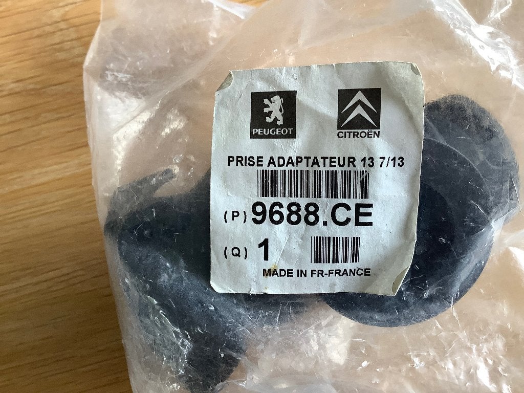 Verloopstekker auto aanhanger, Ophalen, Nieuw