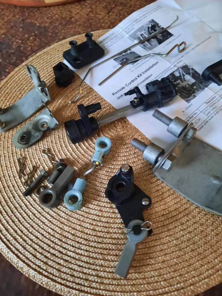 Mercury 8pk 9.9pk Ombouw Set. Handgas naar afstandbediening, Watersport en Boten, Ophalen of Verzenden, Gebruikt, Motor en Techniek