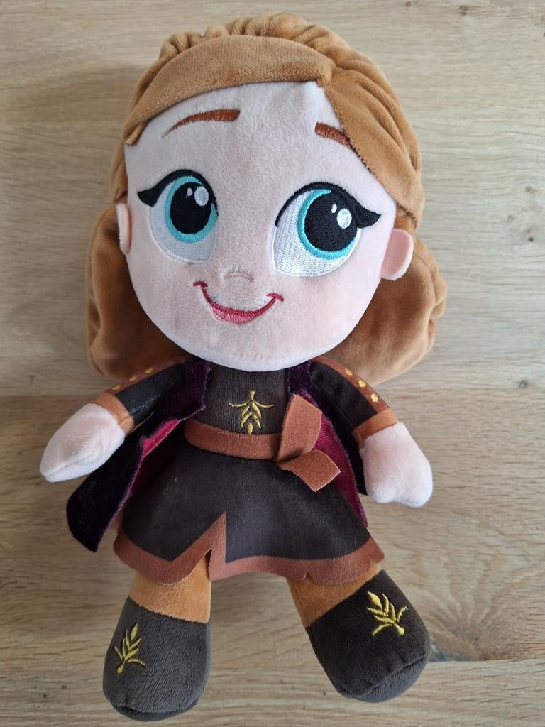 Knuffel Anna van Frozen - Disney knuffelpop, Ophalen of Verzenden, Overige typen