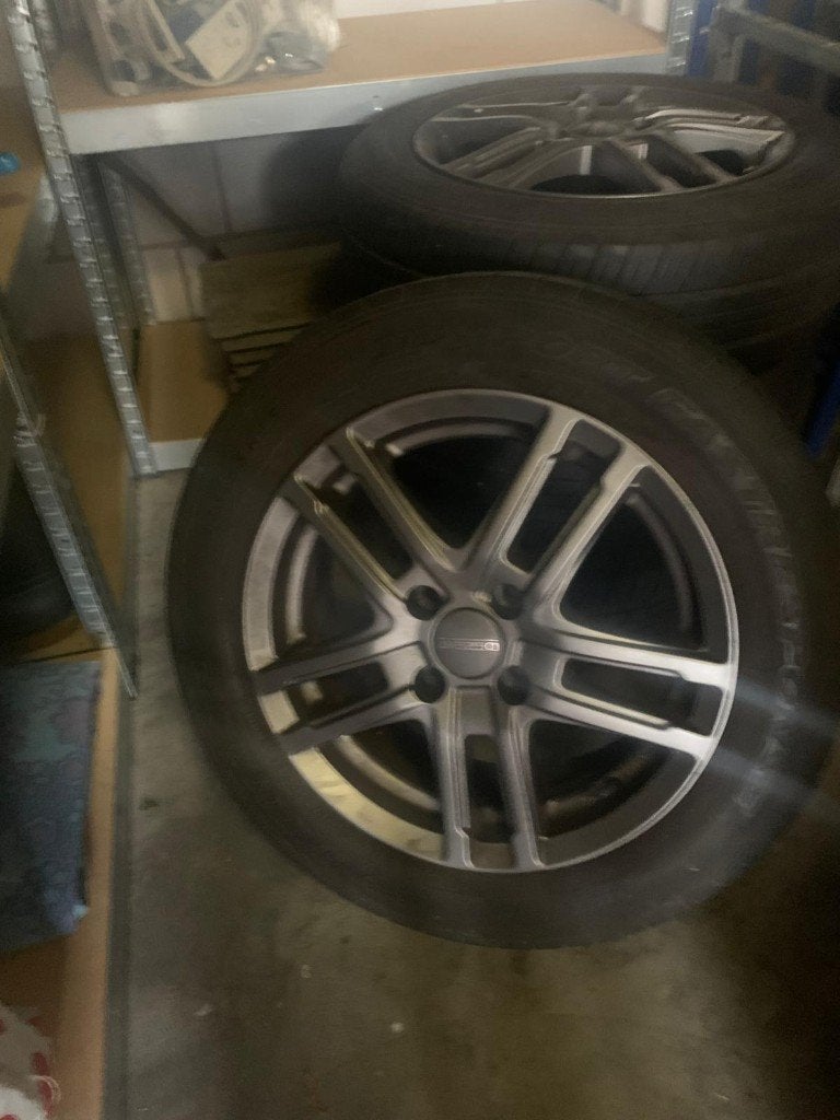 Lichtmetalen velgen, Auto-onderdelen, Banden en Velgen, Gebruikt, 15 inch, Velg(en), Winterbanden