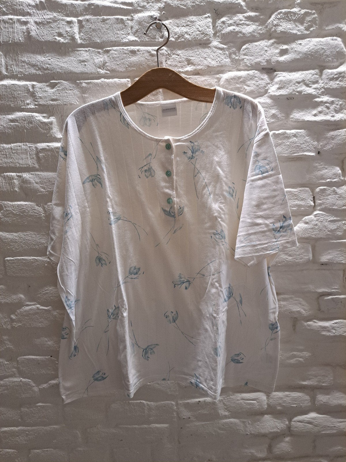 Schiesser pyjama maat 50, Schiesser, Verzenden, Zo goed als nieuw, Maat 46/48 (XL) of groter