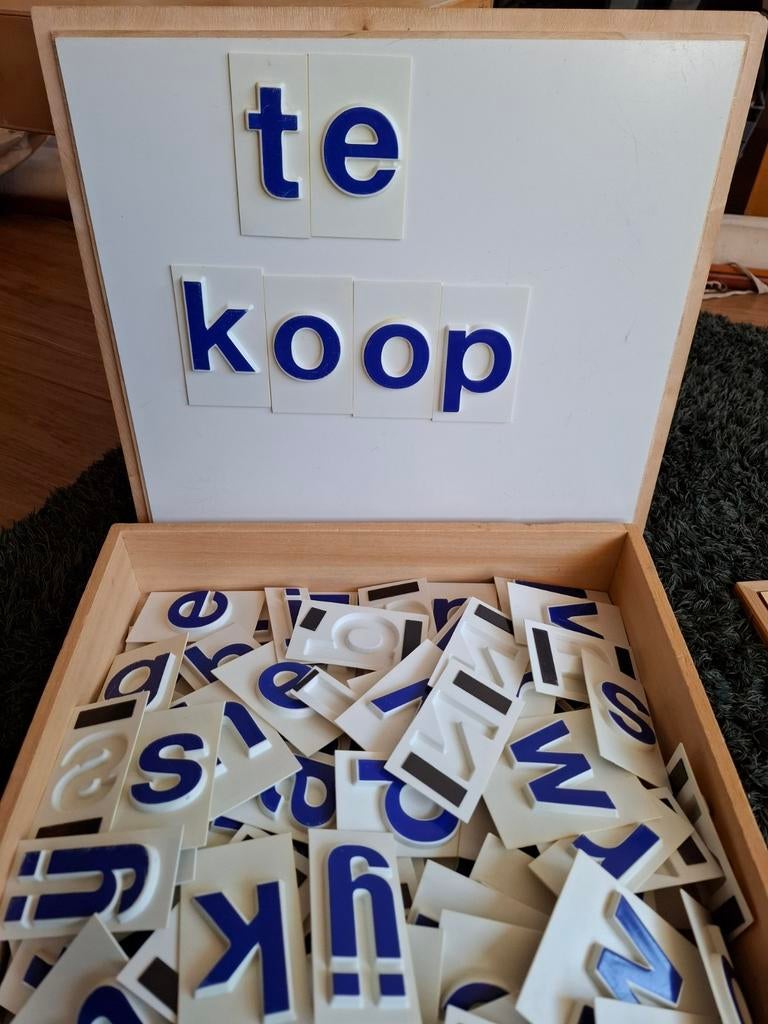 Reliëf ABC, Ophalen of Verzenden, Gebruikt