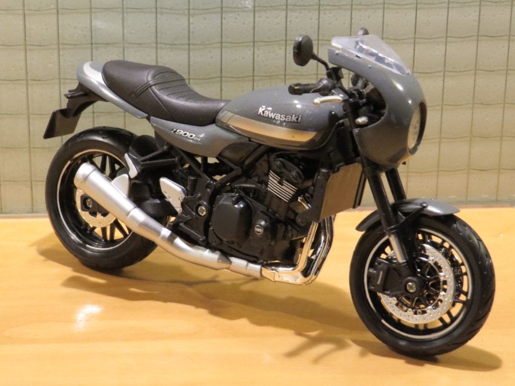 Kawasaki Z900 RS Cafe 1:12 grey, MayCheong, Nieuw, Ophalen of Verzenden, 1:9 t/m 1:12