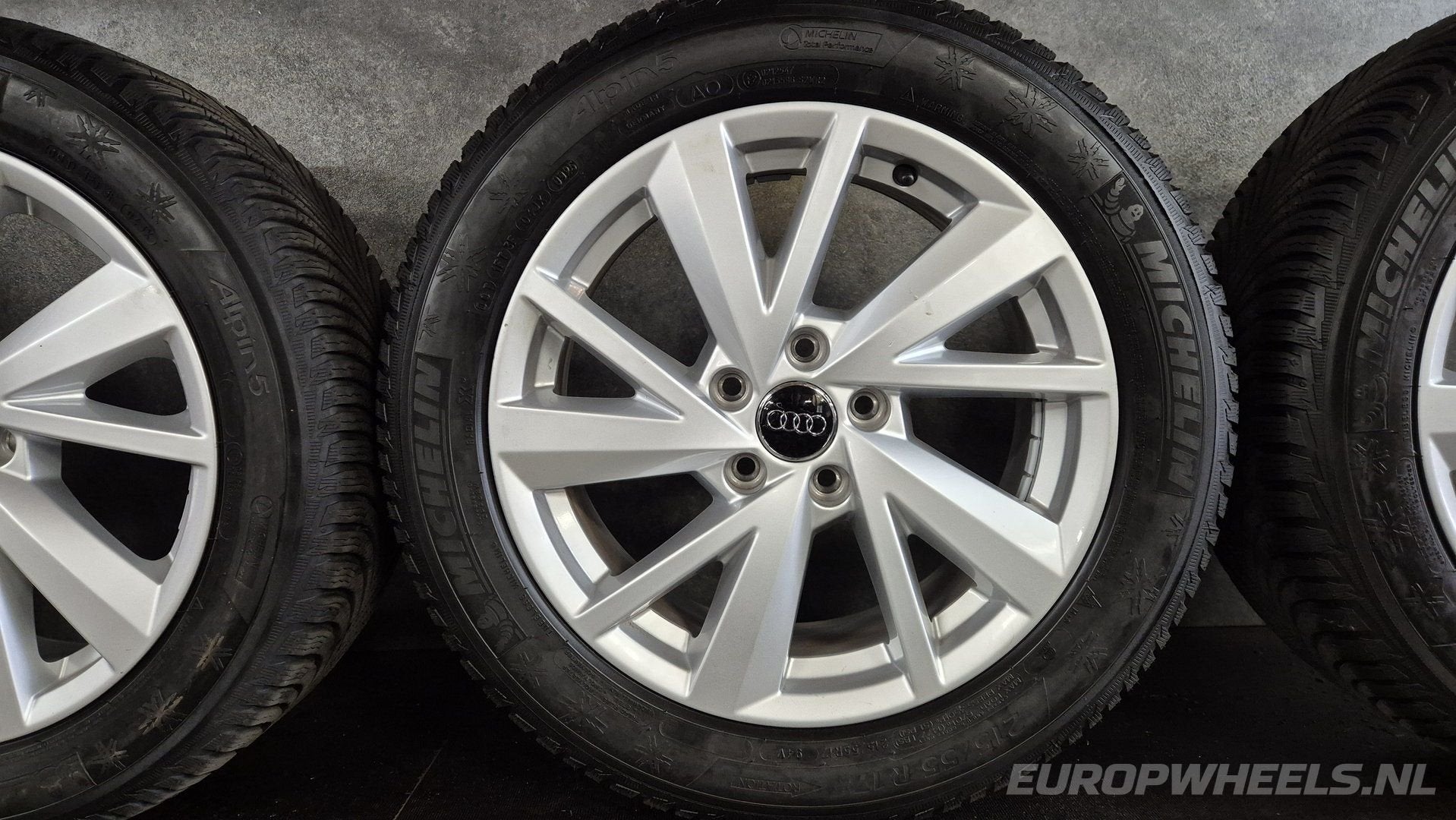 17 inch Audi Q2 T-Roc Karoq Ateca velgen winterbanden, -, -, Banden en Velgen, 17 inch