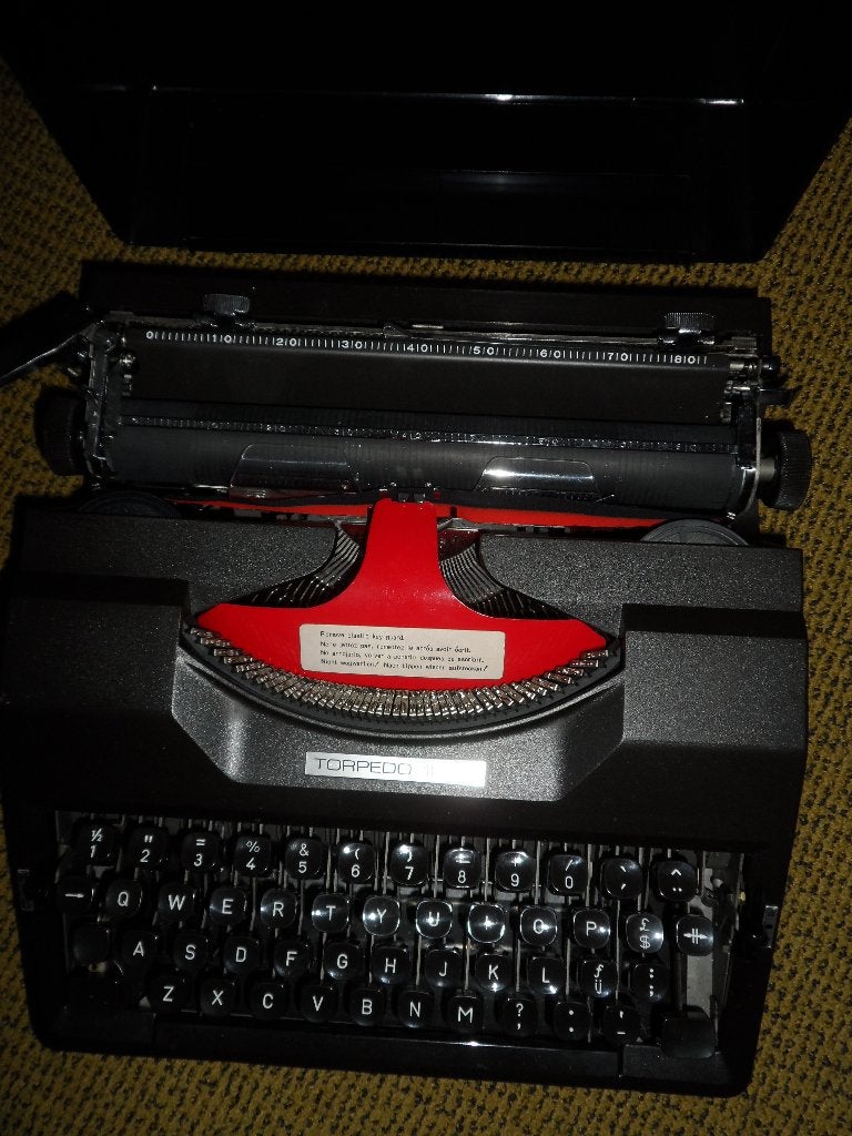 Typmachine, torpedo 10/30, Ophalen of Verzenden, Zo goed als nieuw