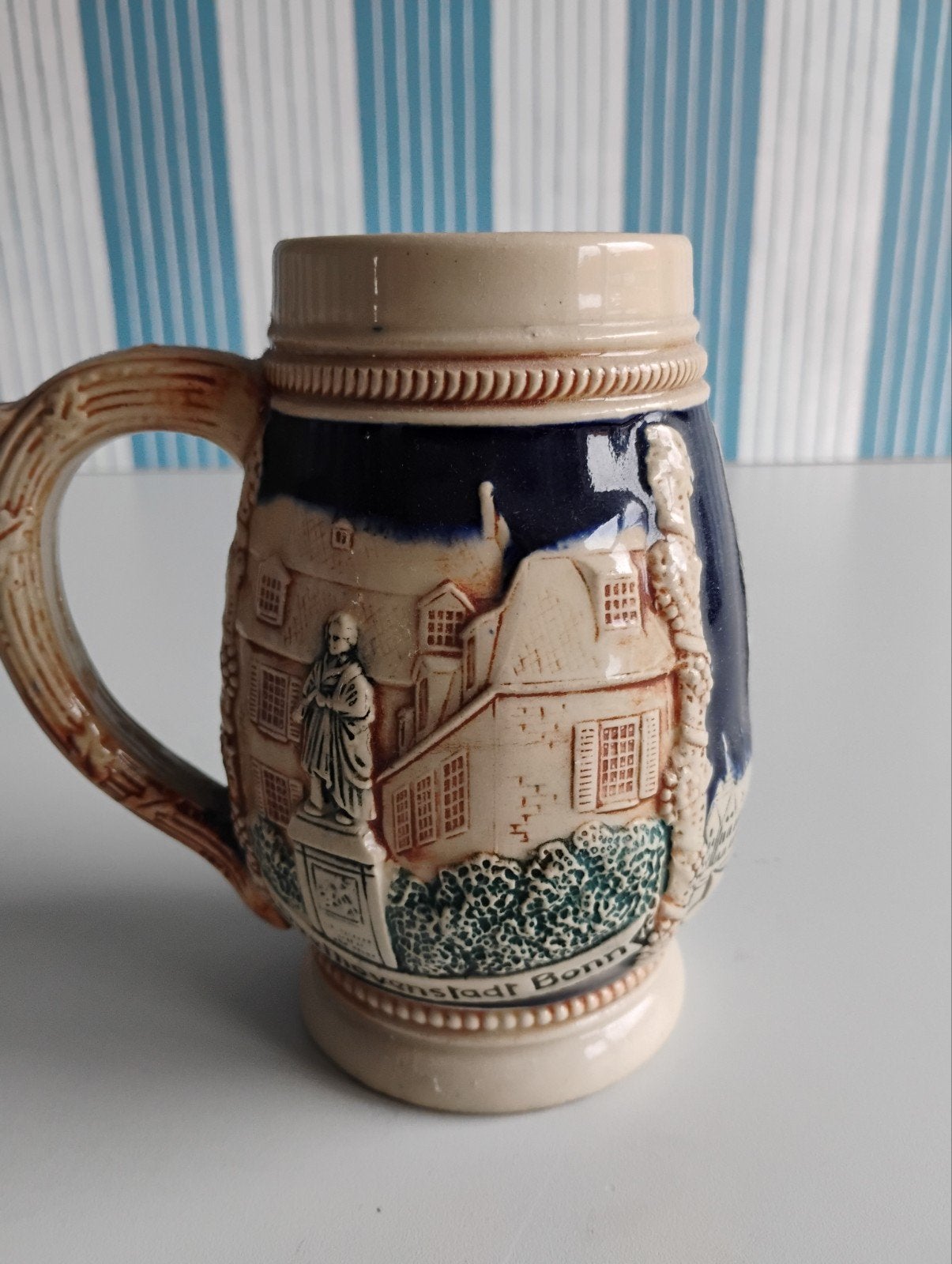 Vintage Duitse Bierpul - Bonn, Drachenfels, Keulen, Antiek en Kunst, Ophalen of Verzenden