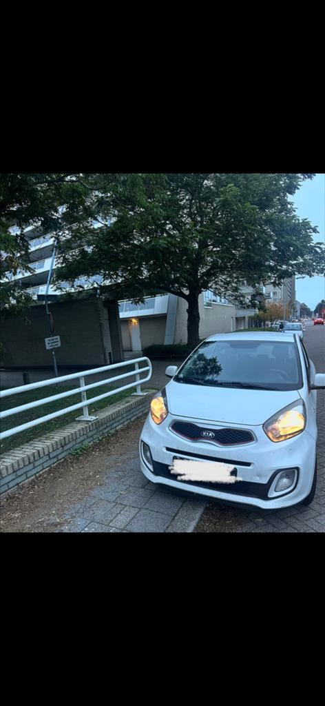 Kia Picanto 1.0 Cvvt 3-DRS 2013 Wit, Voorwielaandrijving, 400 kg, Wit, Origineel Nederlands
