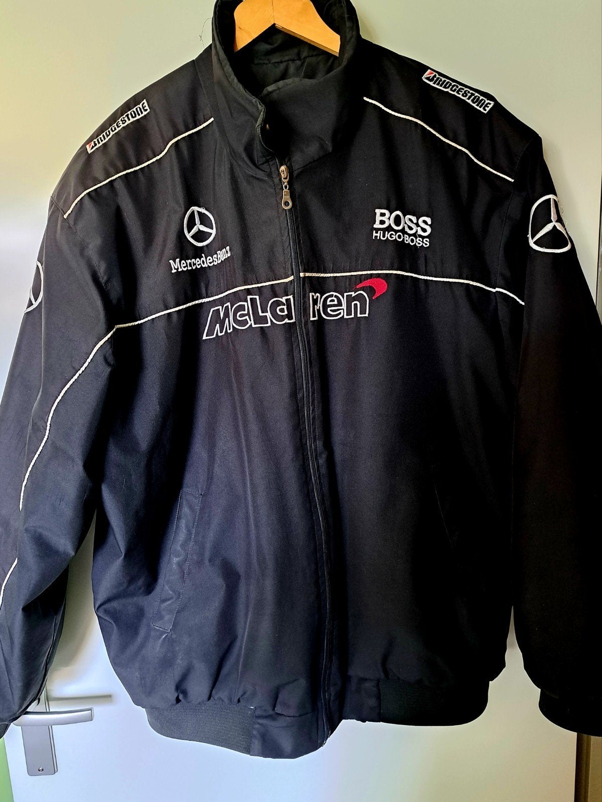 Vintage F1 jas McLaren Mercedes, Ophalen of Verzenden, Gebruikt, Auto's
